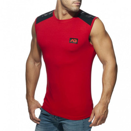 ADDICTED ARMY COMBI TANK TOP - RED - ADDICTED SA