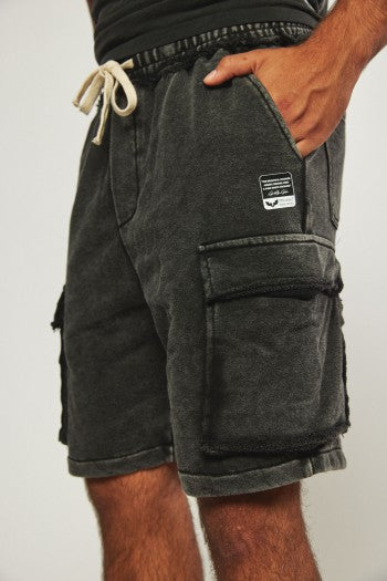 SEVENSEVENTY "Pockets" Pullover Shorts - Grey - ADDICTED SA