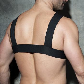 ADDICTED DOUBLE RING HARNESS - BLACK - ADDICTED SA