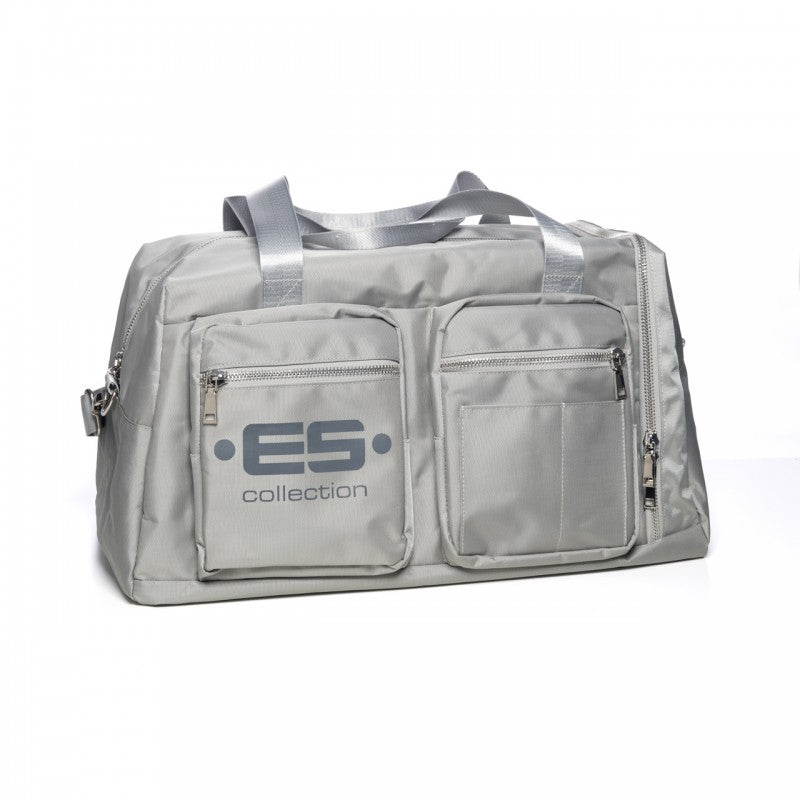 ES COLLECTION OVERNIGHT BAG - HEATHER GREY