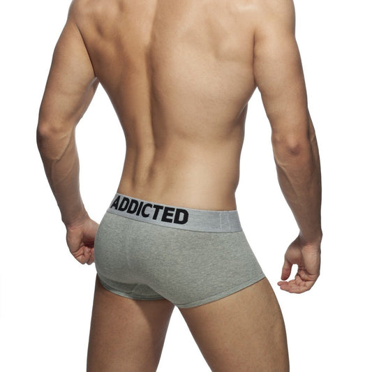 ADDICTED MY BASIC BOXER - HEATHER GREY - ADDICTED SA