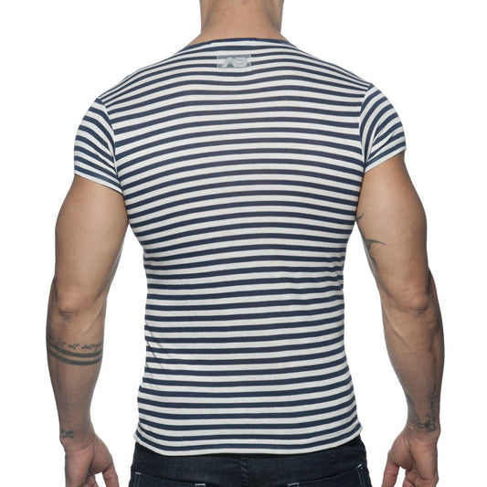 ADDICTED SAILOR T-SHIRT - NAVY