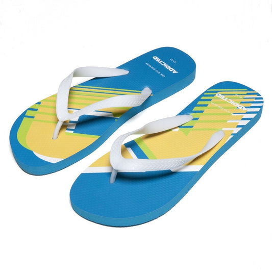ADDICTED LOGO FLIP FLOP - PEACOCK - ADDICTED SA