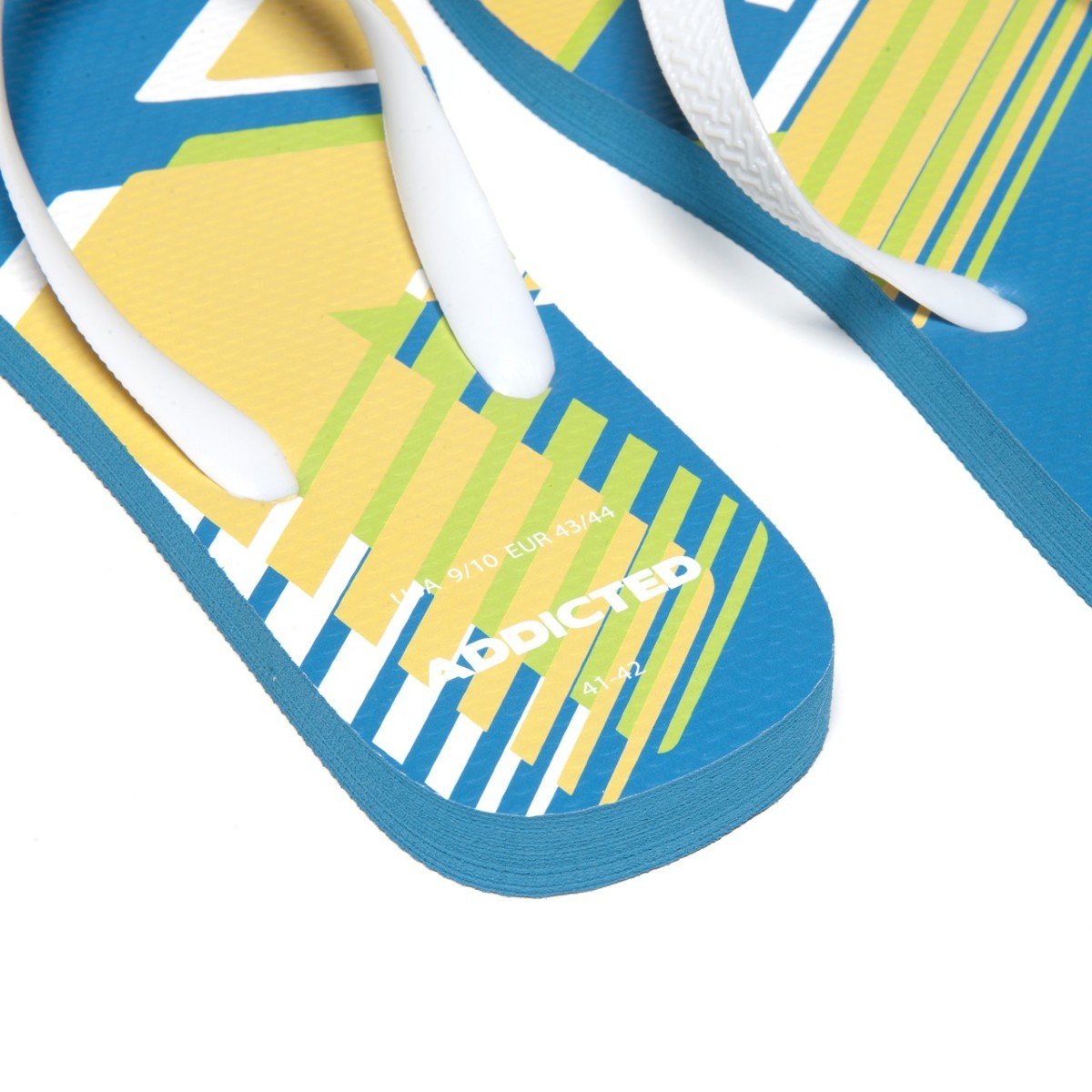 ADDICTED LOGO FLIP FLOP - PEACOCK - ADDICTED SA