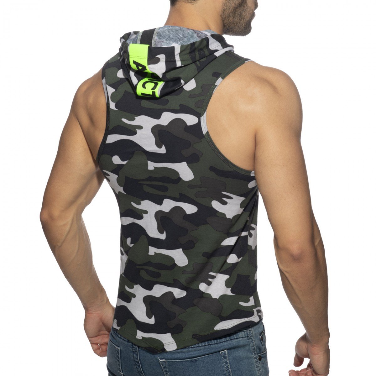 ADDICTED BAND COTTON HOODY - CAMOUFLAGE - ADDICTED SA