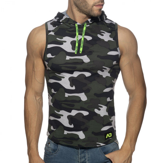 ADDICTED BAND COTTON HOODY - CAMOUFLAGE - ADDICTED SA