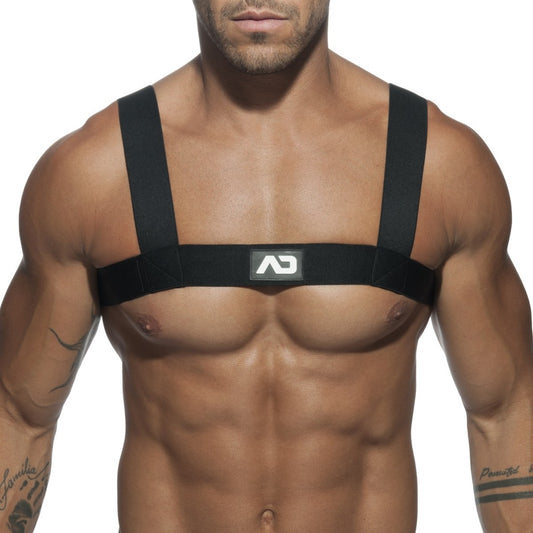 ADDICTED FETISH BASIC ELASTIC HARNESS - BLACK