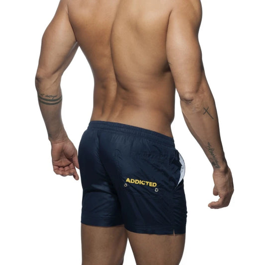 BASIC ADDICTED SWIM LONG SHORT - NAVY - ADDICTED SA