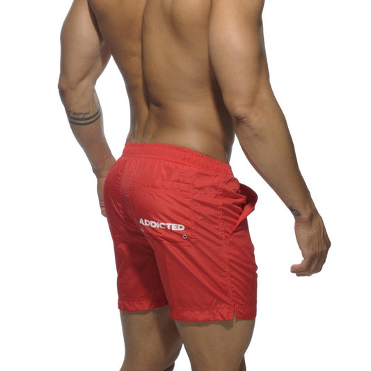 BASIC ADDICTED SWIM LONG SHORT - RED - ADDICTED SA