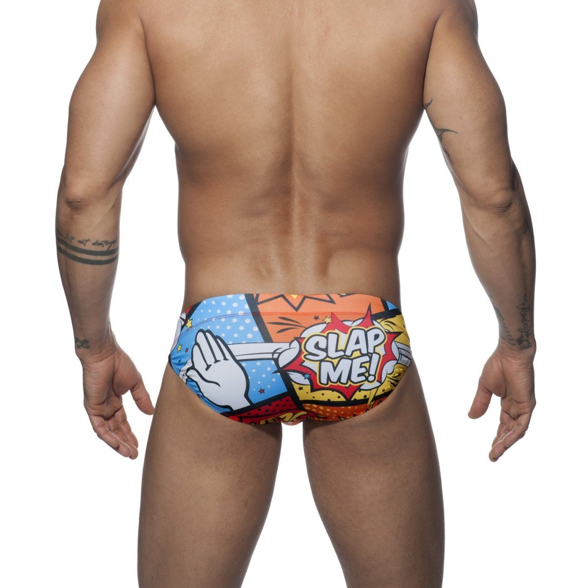 ADDICTED SLAP ME MINI BRIEF - ORANGE - ADDICTED SA