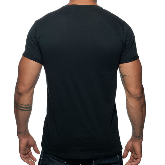 ADDICTED MILITARY T-SHIRT - BLACK - ADDICTED SA