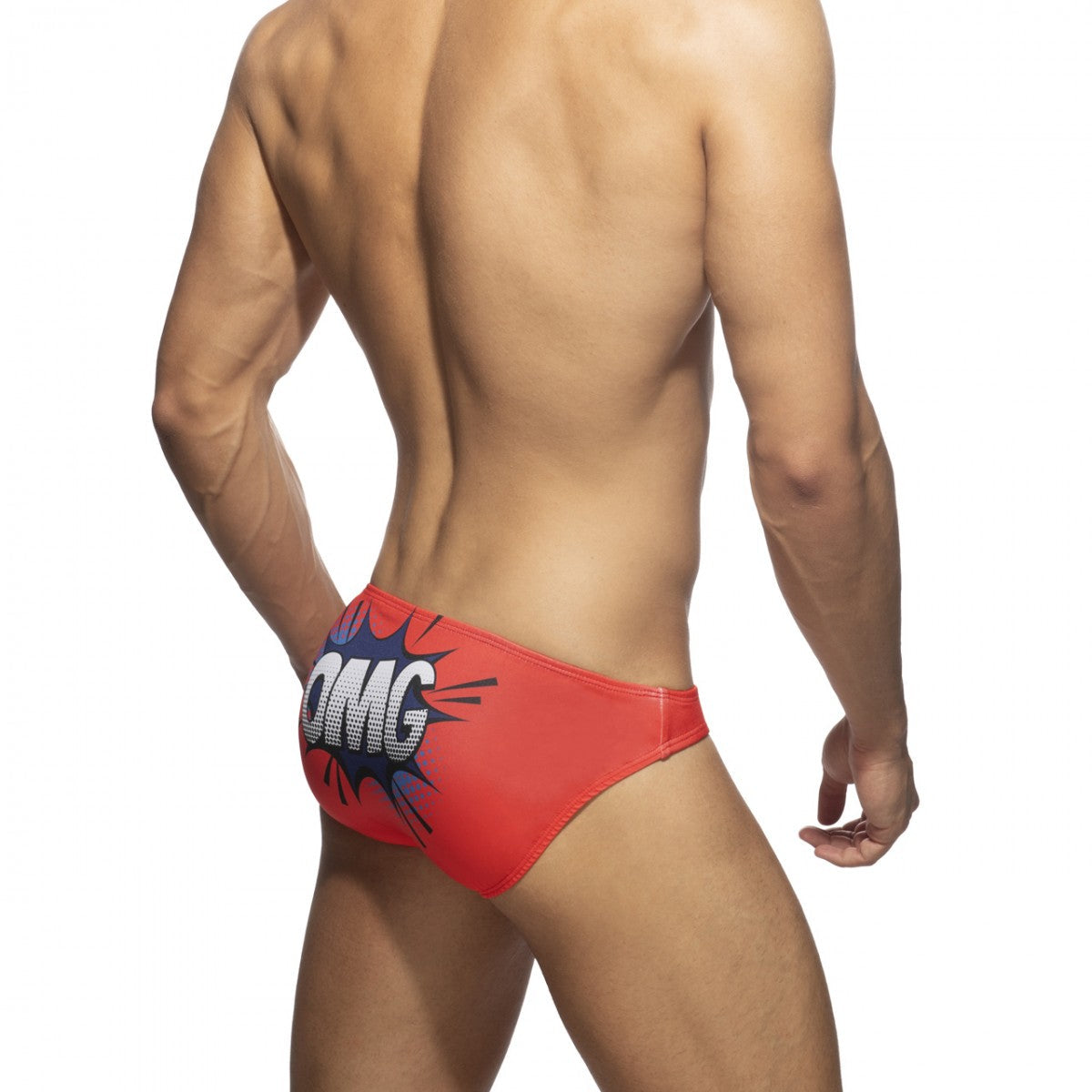 ADDICTED OMG SWIM BIKINI BRIEF - RED - ADDICTED SA