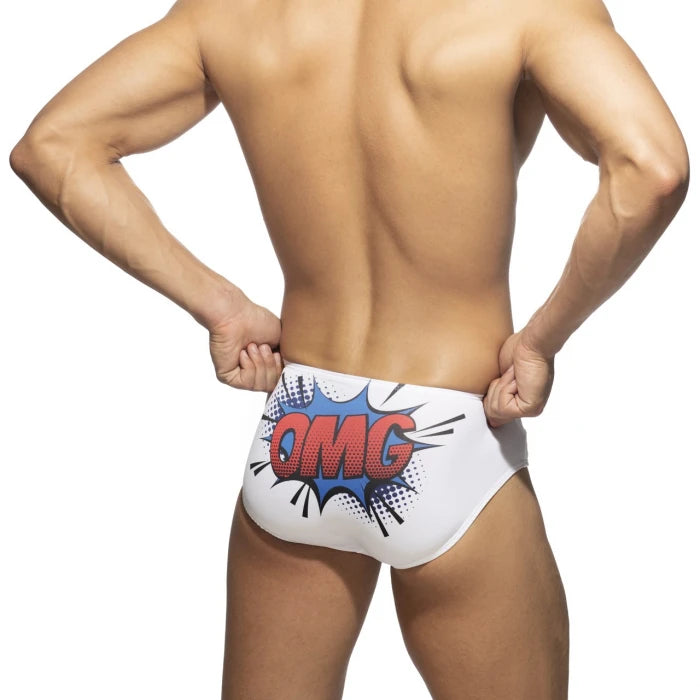 ADDICTED OMG SWIM BIKINI BRIEF - WHITE - ADDICTED SA