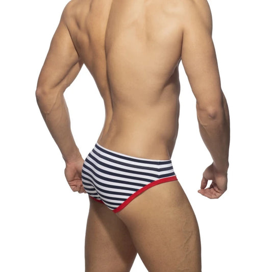 ADDICTED SAILOR SWIM BIKINI BRIEF - RED - ADDICTED SA