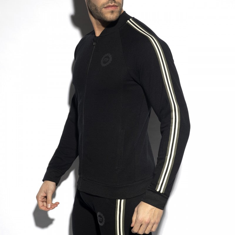 ES COLLECTION FIT TAPE JACKET - BLACK - ADDICTED SA