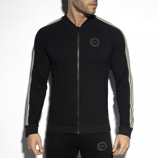 ES COLLECTION FIT TAPE JACKET - BLACK - ADDICTED SA