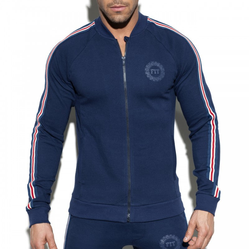 ES COLLECTION FIT TAPE JACKET - NAVY