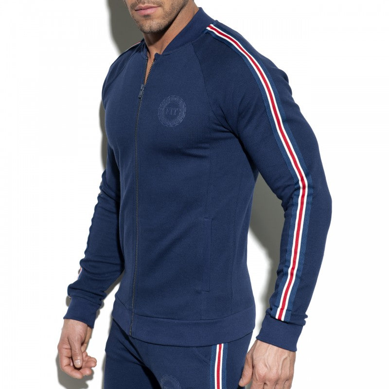 ES COLLECTION FIT TAPE JACKET - NAVY - ADDICTED SA