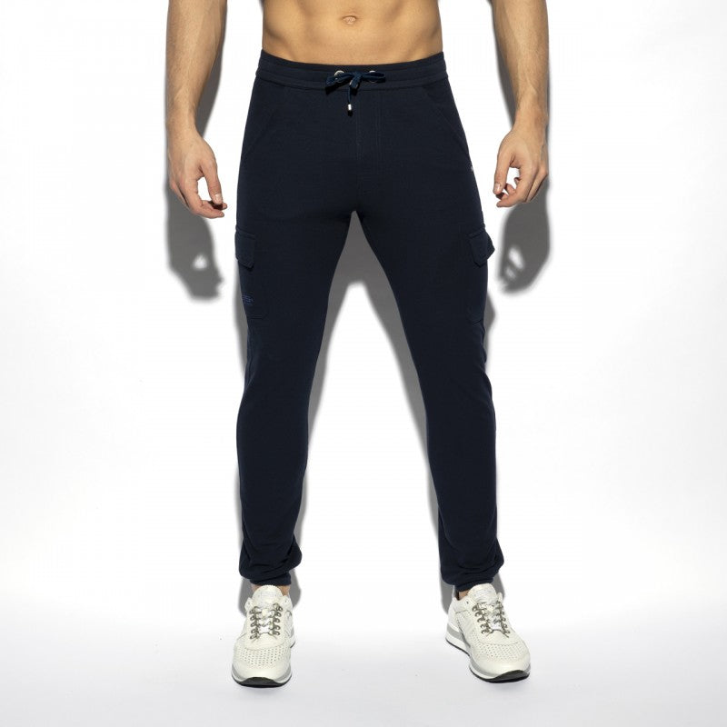 ES COLLECTION PIQUE LONG PANT - NAVY - ADDICTED SA