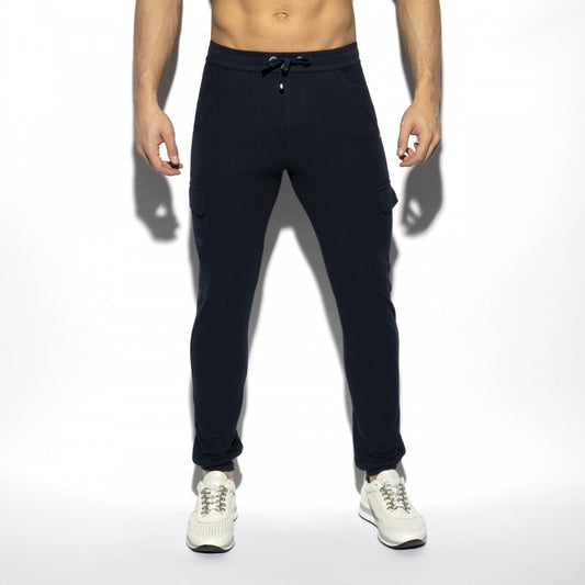ES COLLECTION PIQUE LONG PANT - NAVY - ADDICTED SA