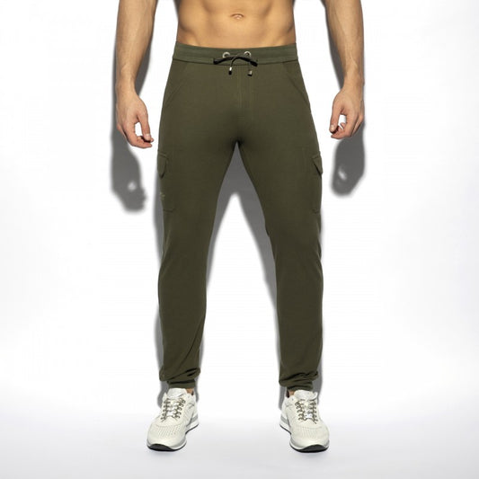 ES COLLECTION PIQUE LONG PANT - KHAKI - ADDICTED SA