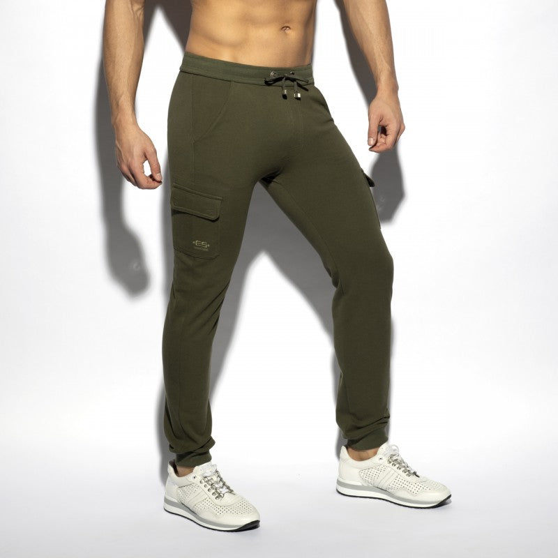 ES COLLECTION PIQUE LONG PANT - KHAKI - ADDICTED SA