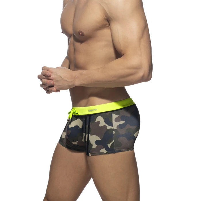 ADDICTED SPORT DETAIL BINDING BOXER - CAMOUFLAGE