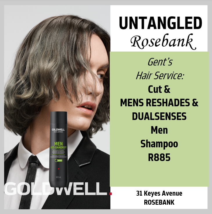 Untangled Salon Men's Cut & Reshades + Goldwell Dualsenses Men's Shampoo